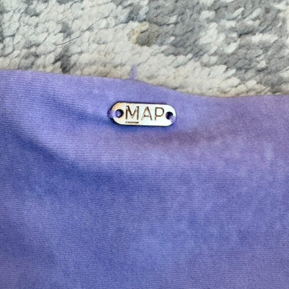 Purple Lavender and White Tie Die Bikini Bottom - Picture 4 of 4